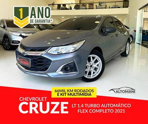 CHEVROLET CRUZE 1.4 TURBO LT 16V FLEX 4P AUTOMÁTICO CHEVROLET CRUZE 1.4 TURBO LT 16V FLEX 4P AUTOMÁTICO